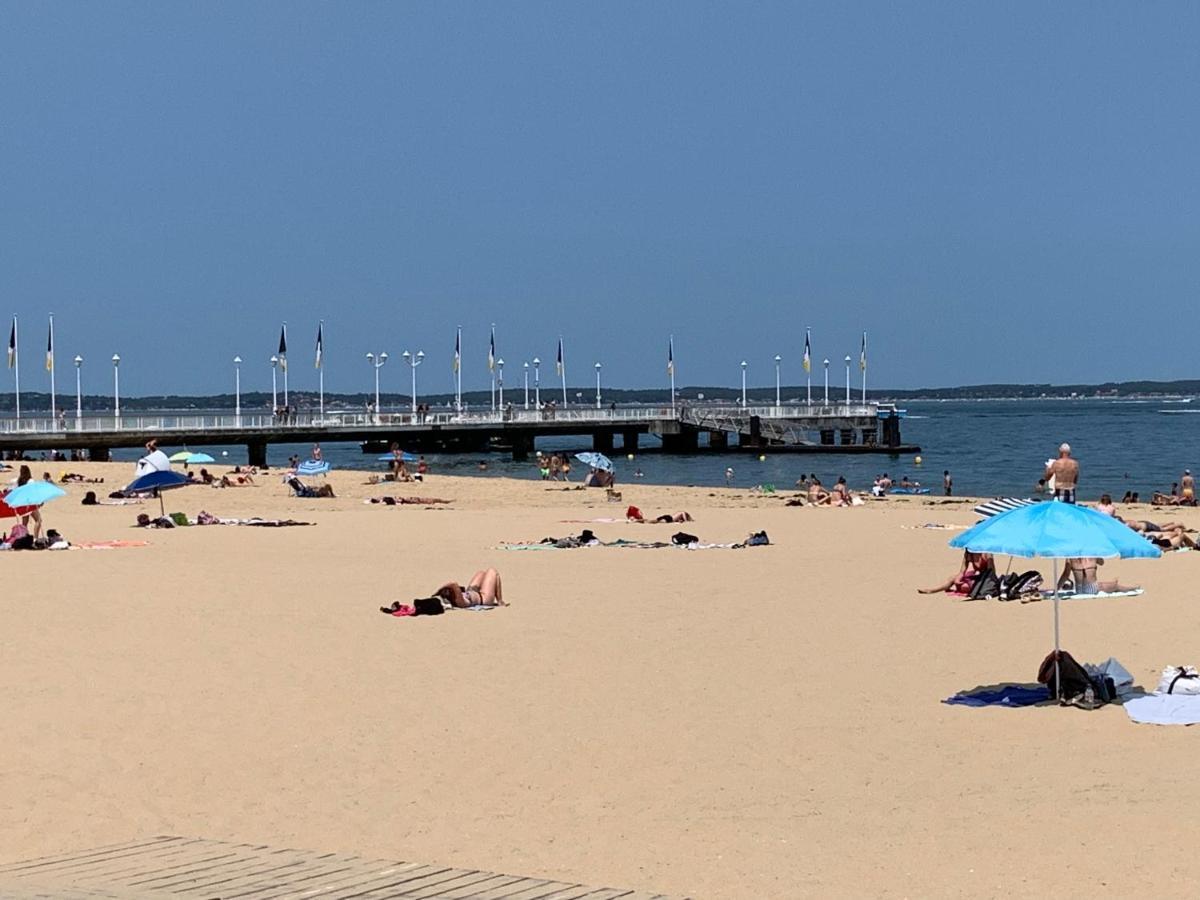 Le Studio De La Plage Centrale Arcachon Buitenkant foto