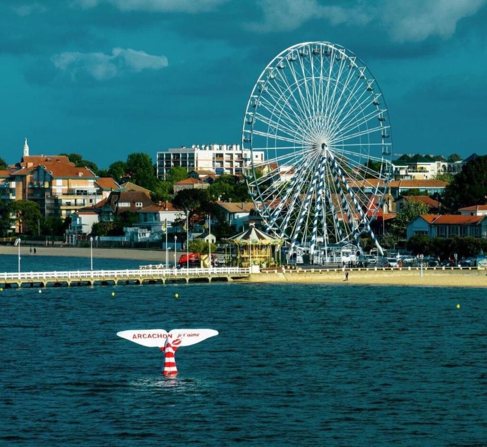 Le Studio De La Plage Centrale Arcachon Buitenkant foto